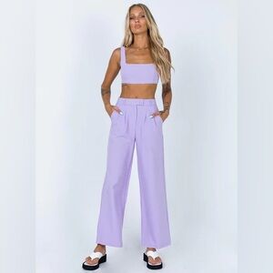 Princess Polly Huxley Set Lilac